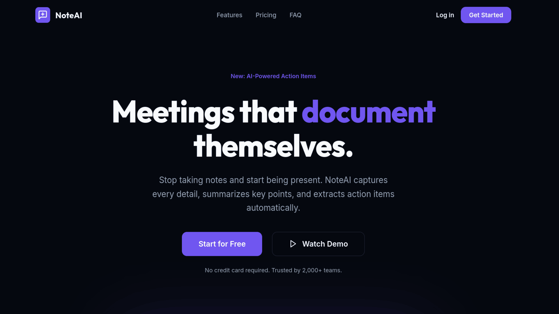 Modern Landing Page